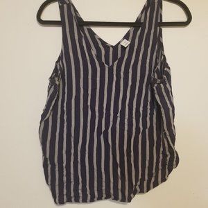 Old Navy Medium Sleeveless Striped Blouse